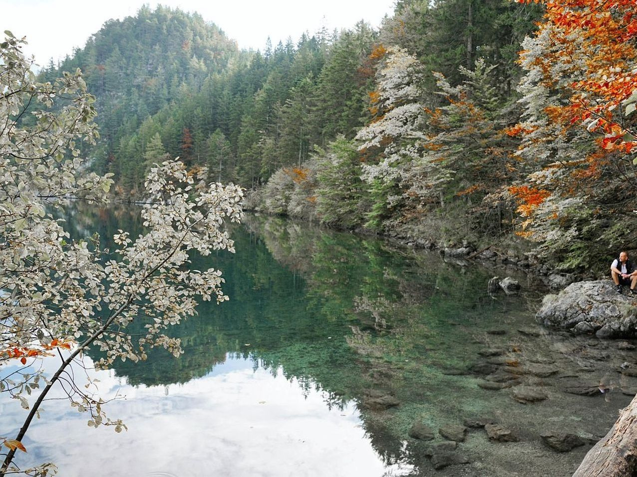 Profundidade ideal nos lagos alpinos